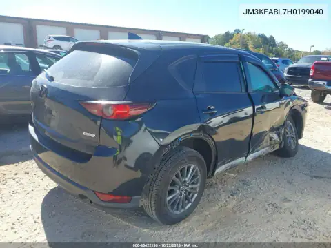 JM3KFABL7H0199040 — 2017 Mazda CX-5, photo 22 from IAAI, Right front