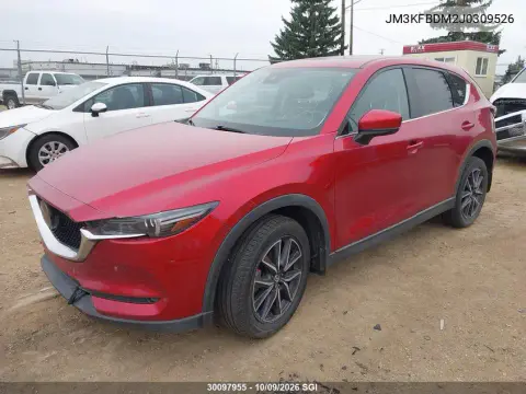 2018 Mazda Cx-5 Grand Touring VIN JM3KFBDM2J0309526 фото 3