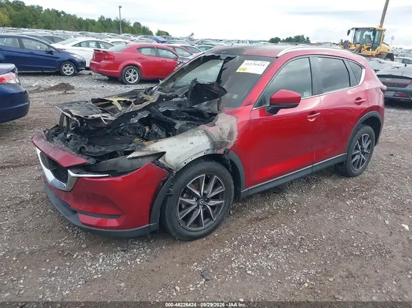 JM3KFBCM9J0366002 — 2018 Mazda CX-5, фото 2 с аукциона IAAI, Пожар двигателя