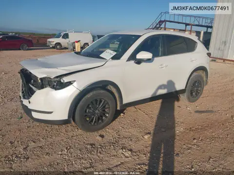 JM3KFACM0K0677491 — 2019 Mazda CX-5, photo 2 from IAAI, Front end