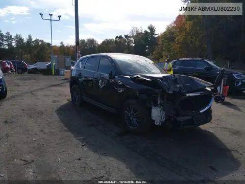 JM3KFABMXL0802239 — 2020 Mazda CX-5, ПЕРЕДНЯЯ ЧАСТЬ, фото до ремонта