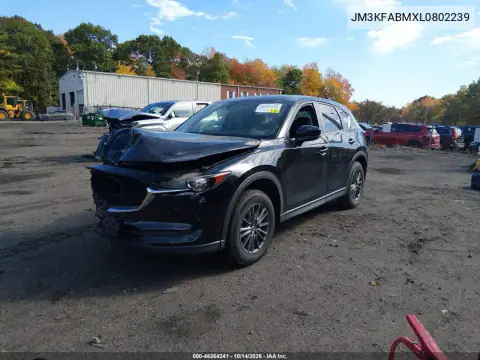 JM3KFABMXL0802239 — 2020 Mazda CX-5, foto 2 de IAAI, Parte delantera