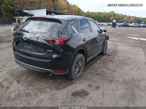 JM3KFABMXL0802239 — 2020 Mazda CX-5, foto 4 de IAAI, Parte delantera