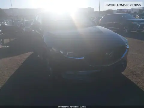JM3KFACM5L0737055 — 2020 Mazda CX-5, უკანა მარცხენა ნაწილი, ფოტოები შეკეთებამდე