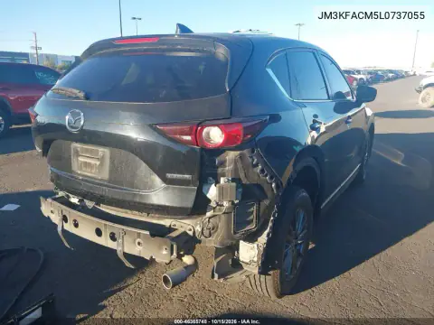 JM3KFACM5L0737055 — 2020 Mazda CX-5, foto 5 de IAAI, Trasera izquierda