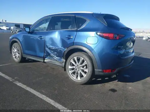 JM3KFBAY4M0407792 — 2021 Mazda CX-5, ფოტო 3, IAAI, მარცხენა მხარე