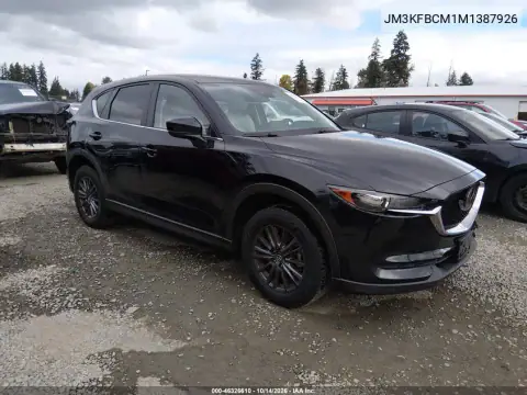 JM3KFBCM1M1387926 — 2021 Mazda CX-5, Задняя часть справа, фото до ремонта