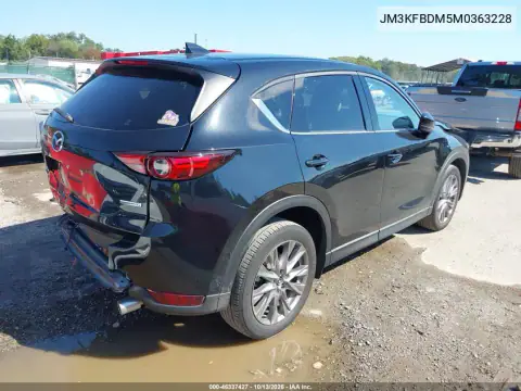 2021 Mazda Cx-5 Grand Touring VIN JM3KFBDM5M0363228 фото 4