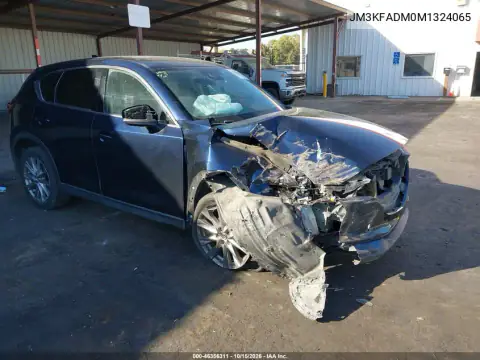 JM3KFADM0M1324065 — 2021 Mazda CX-5, წინა ნაწილი, ფოტოები შეკეთებამდე