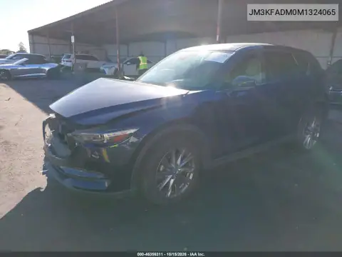JM3KFADM0M1324065 — 2021 Mazda CX-5, ფოტო 2, IAAI, წინა ნაწილი