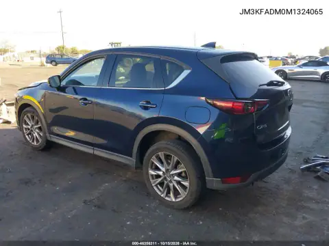 JM3KFADM0M1324065 — 2021 Mazda CX-5, ფოტო 3, IAAI, წინა ნაწილი