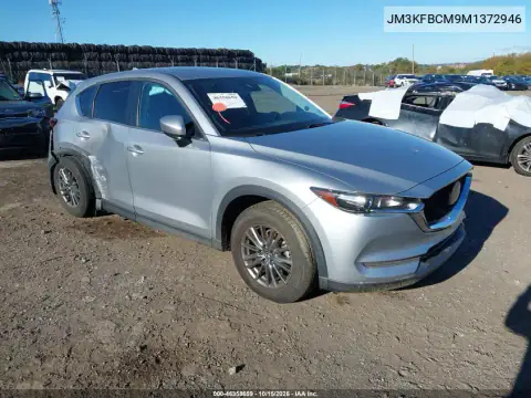 JM3KFBCM9M1372946 — 2021 Mazda CX-5, задняя часть справа, фото до ремонта