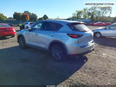 JM3KFBCM9M1372946 — 2021 Mazda CX-5, photo 3 from IAAI, Right rear