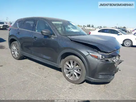 JM3KFBDM5M0489461 — 2021 Mazda CX-5, წინა ნაწილი, ფოტოები შეკეთებამდე