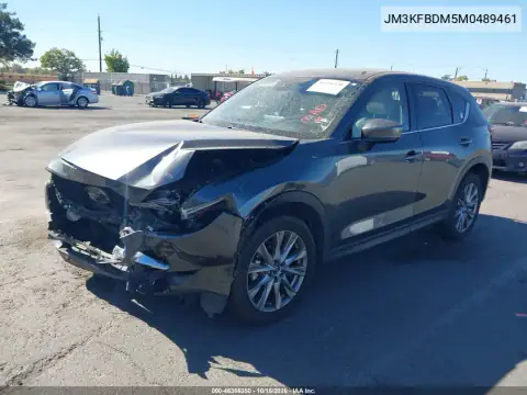 JM3KFBDM5M0489461 — 2021 Mazda CX-5, foto 3 de IAAI, Parte delantera