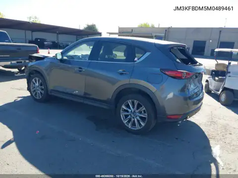 JM3KFBDM5M0489461 — 2021 Mazda CX-5, foto 4 de IAAI, Parte delantera