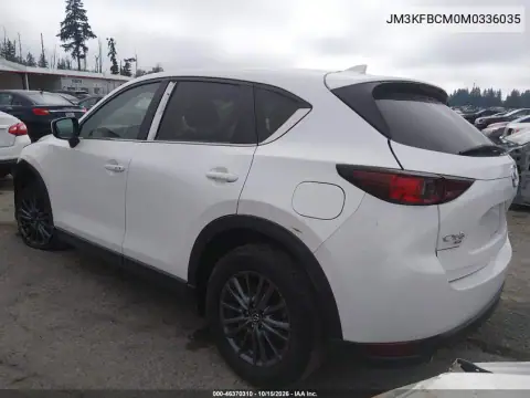 JM3KFBCM0M0336035 — 2021 Mazda CX-5, zdjęcie 3 z IAAI, Lewy i prawy bok