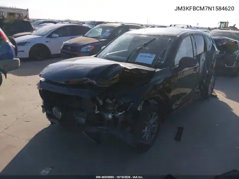 JM3KFBCM7N1584620 — 2022 Mazda CX-5, photo 2 from IAAI, Left side