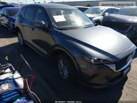 JM3KFBCL0R0475029 — 2024 Mazda CX-5, წინა მარცხენა ნაწილი, ფოტოები შეკეთებამდე