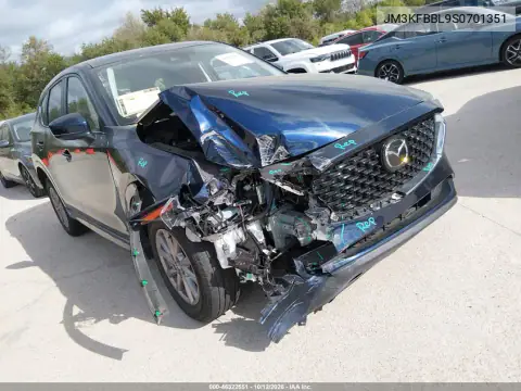 JM3KFBBL9S0701351 — 2025 Mazda CX-5, Parte delantera, fotos antes de reparar