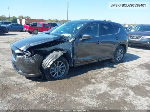 JM3KFBCL6S0538401 — 2025 Mazda CX-5, zdjęcie 3 z IAAI 02.11.2026, Lewy przód