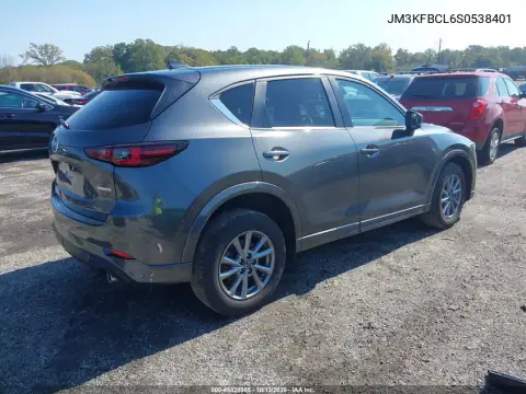 JM3KFBCL6S0538401 — 2025 Mazda CX-5, zdjęcie 5 z IAAI 02.11.2026, Lewy przód