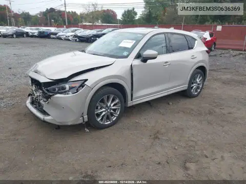 JM3KFBEM3S0636369 — 2025 Mazda CX-5, zdjęcie 3 z IAAI, Przód