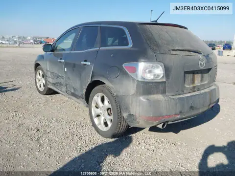 2012 Mazda Cx-7 VIN JM3ER4D3XC0415099 фото 4