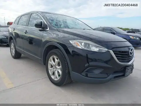 JM3TB2CA2D0404468 — 2013 Mazda CX-9, Engine damage, before-repair photos