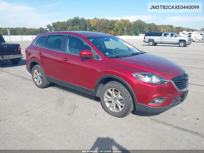 JM3TB2CAXE0440099 — 2014 Mazda CX-9, photo 2 from IAAI 22.10.2026, Normal wear
