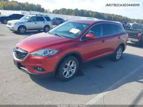JM3TB2CAXE0440099 — 2014 Mazda CX-9, photo 3 from IAAI 22.10.2026, Normal wear