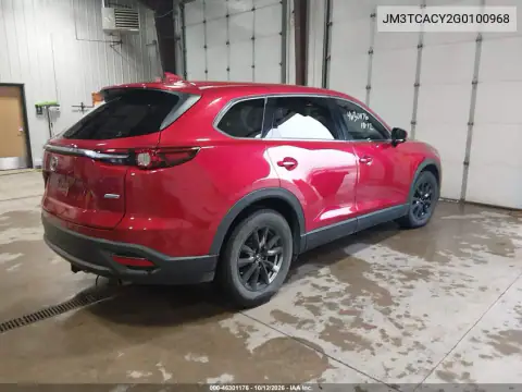 JM3TCACY2G0100968 — 2016 Mazda CX-9, фото 5 с аукциона IAAI, ПЕРЕДНЯЯ ЧАСТЬ