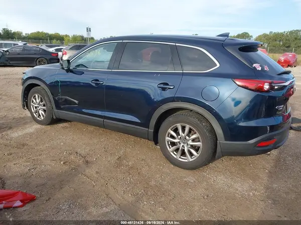 JM3TCBCY2H0141883 — 2017 Mazda CX-9, фото 3 с аукциона IAAI 15.10.2026, Передняя часть