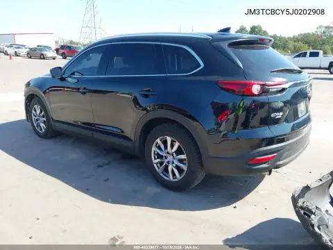 JM3TCBCY5J0202908 — 2018 Mazda CX-9, foto 4 de IAAI, Parte delantera