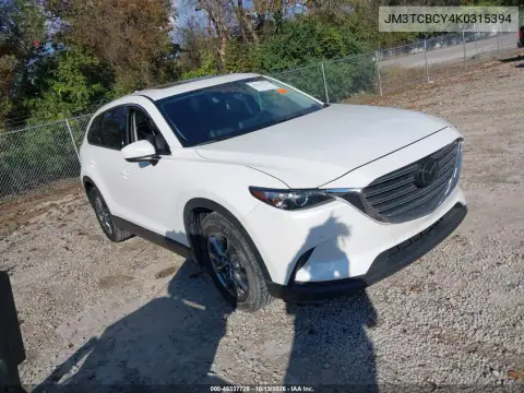 JM3TCBCY4K0315394 — 2019 Mazda CX-9, Левый бок, фото до ремонта