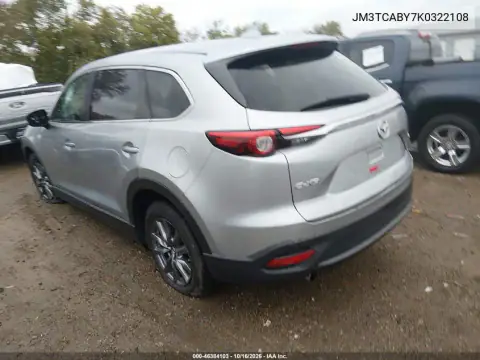 JM3TCABY7K0322108 — 2019 Mazda CX-9, фото 4 з IAAI, Вандалізм