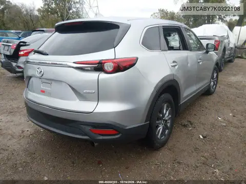 JM3TCABY7K0322108 — 2019 Mazda CX-9, фото 5 з IAAI, Вандалізм