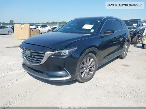 JM3TCADY8L0402936 — 2020 Mazda CX-9, фото 3 с аукциона IAAI, Задняя часть