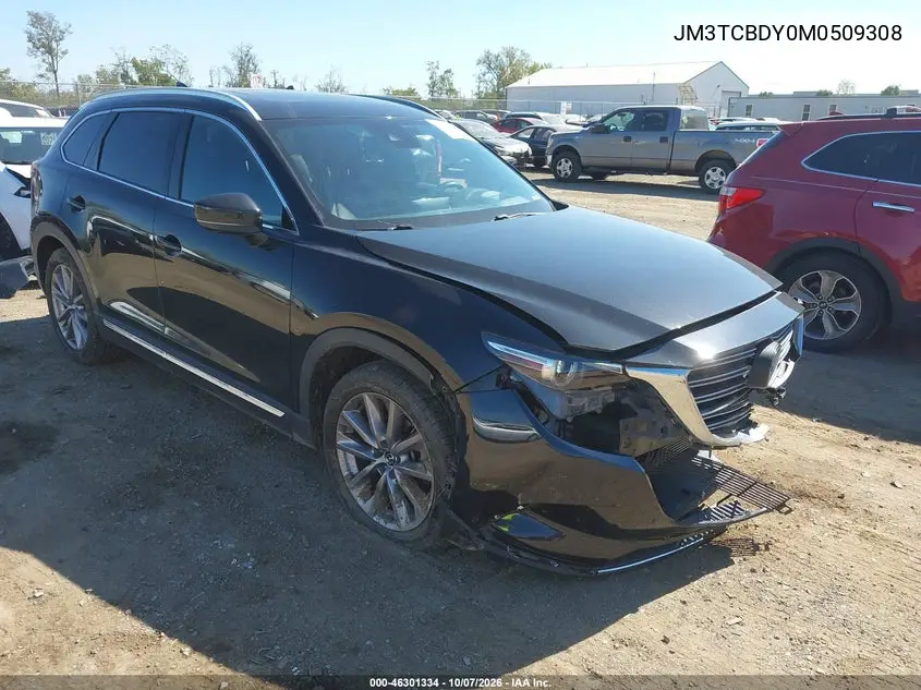 2021 Mazda Cx-9 Grand Touring VIN JM3TCBDY0M0509308 фото 2