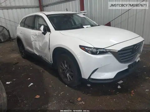JM3TCBCY7M0507671 — 2021 Mazda CX-9, Правий бік, фото до ремонту