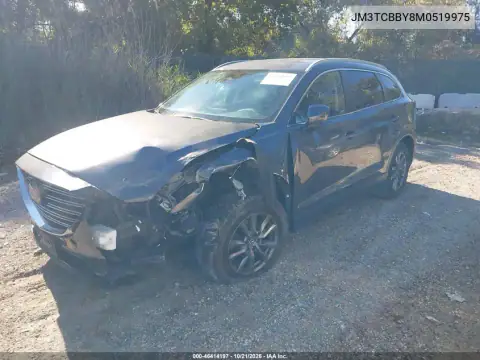 JM3TCBBY8M0519975 — 2021 Mazda CX-9, photo 3 from IAAI, Left front