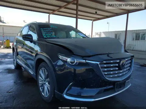 JM3TCBEY8P0655605 — 2023 Mazda CX-9, Передняя часть слева, фото до ремонта