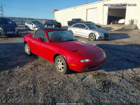 JM1NA3537V0736240 — 1997 Mazda MX-5, Parte trasera, fotos antes de reparar