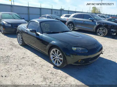 2007 Mazda Mx-5 Miata VIN JM1NC16F670125271 фото 1
