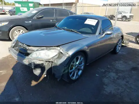 JM1NC2PF1D0228632 — 2013 Mazda MX-5, zdjęcie 3 z IAAI, Dachowanie