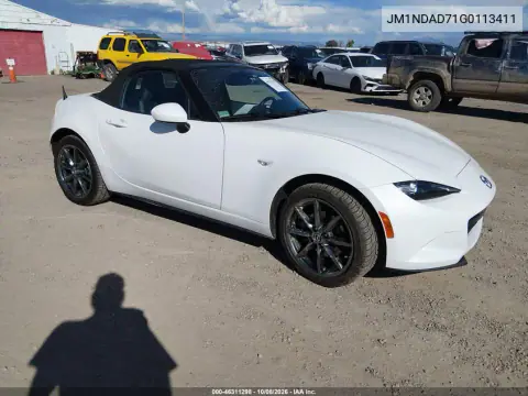 JM1NDAD71G0113411 — 2016 Mazda MX-5, Повреждения снизу, фото до ремонта