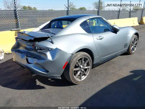 JM1NDAM72P0561771 — 2023 Mazda MX-5, фото 5 з IAAI, Задня частина