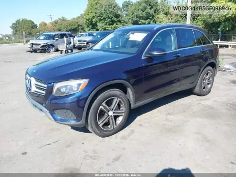 WDC0G4KB5GF098946 — 2016 Mercedes GLC, фото 3 с аукциона IAAI, Повреждение двигателя