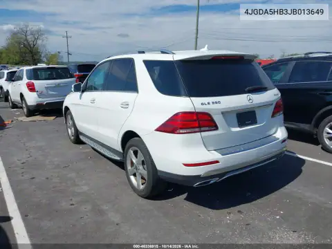 4JGDA5HB3JB013649 — 2018 Mercedes GLE, фото 3 с аукциона IAAI, Не указано
