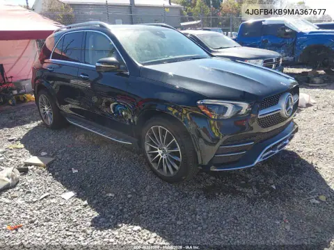 2021 Mercedes-Benz Gle 350 4Matic VIN 4JGFB4KB9MA367677 фото 2